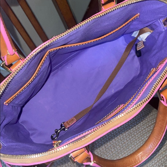 Disney Dooney & Bourke It's a Small World Zip Satchel - Picture 5 of 8